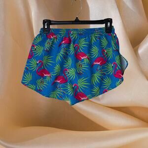 Boa USA Flamingo Running Shorts Small